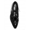 Pánské kožené společenské boty černé ID:602