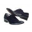 Pánské kožené společenské boty modré ID:604