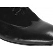 Pánské kožené společenské boty černé ID:606