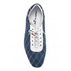Pánské kožené sportovní boty modré