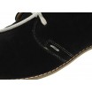Pánské kožené boty černé barvy