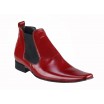 Pánské kotníkové boty červené