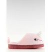 Dámské pantofle růžové velryba