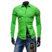 Pánska košile oblekové sýto-zelené barvy BOLF