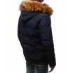 Pánská stylová bunda na zimu s kožešinou