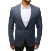Neformální modré pánské sako na každou příležitost s módní podšívkou