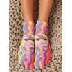 Barevné dámské ponožky s motivem kolečkových bruslí