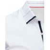 Bílá pánská košile s dlouhým rukávem do obleku